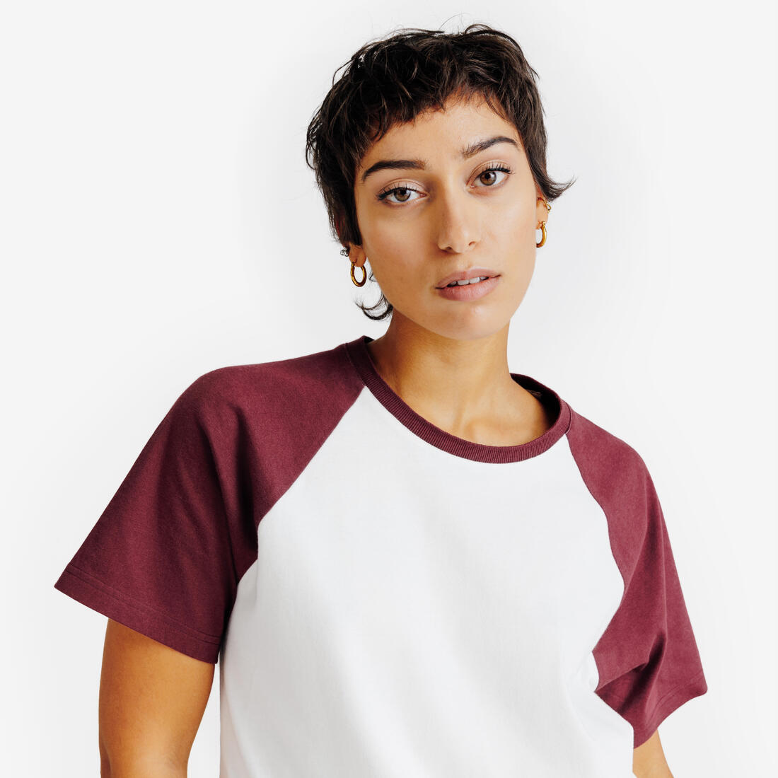 Tee-shirt femme, Heritage, blanc et