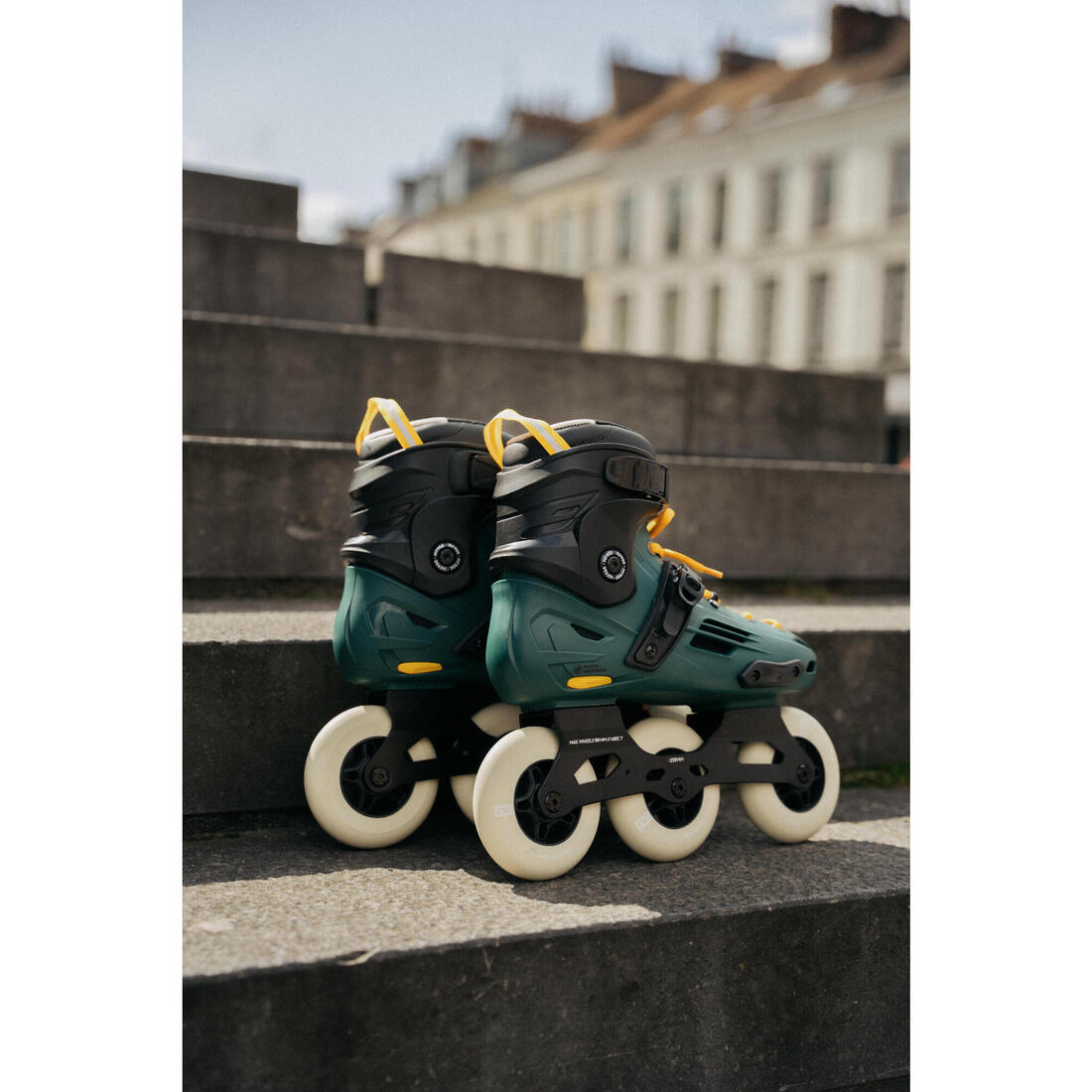 Roller freeskate adulte mf900 urban green