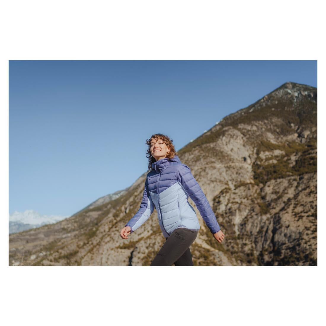 Doudoune chaude  -6° de randonnée femme, MH500