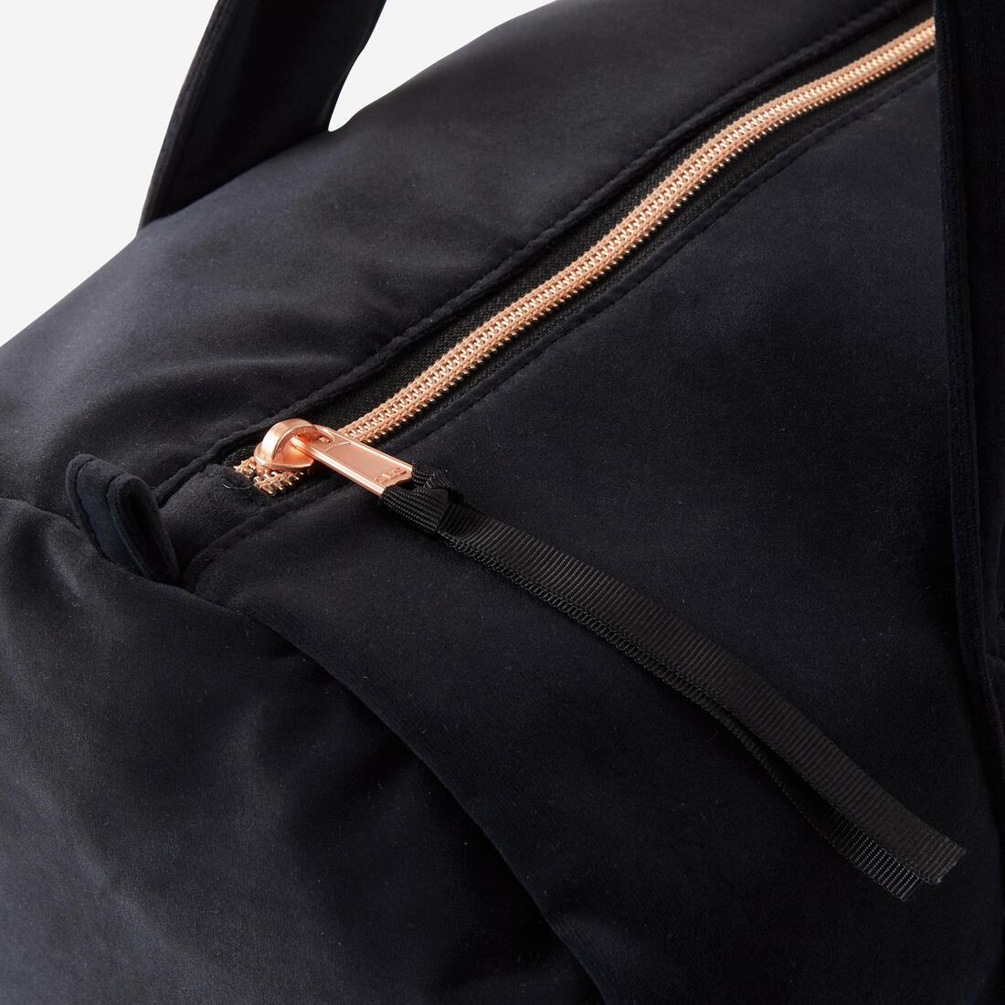 Sac de danse en velours noir 15L - fille