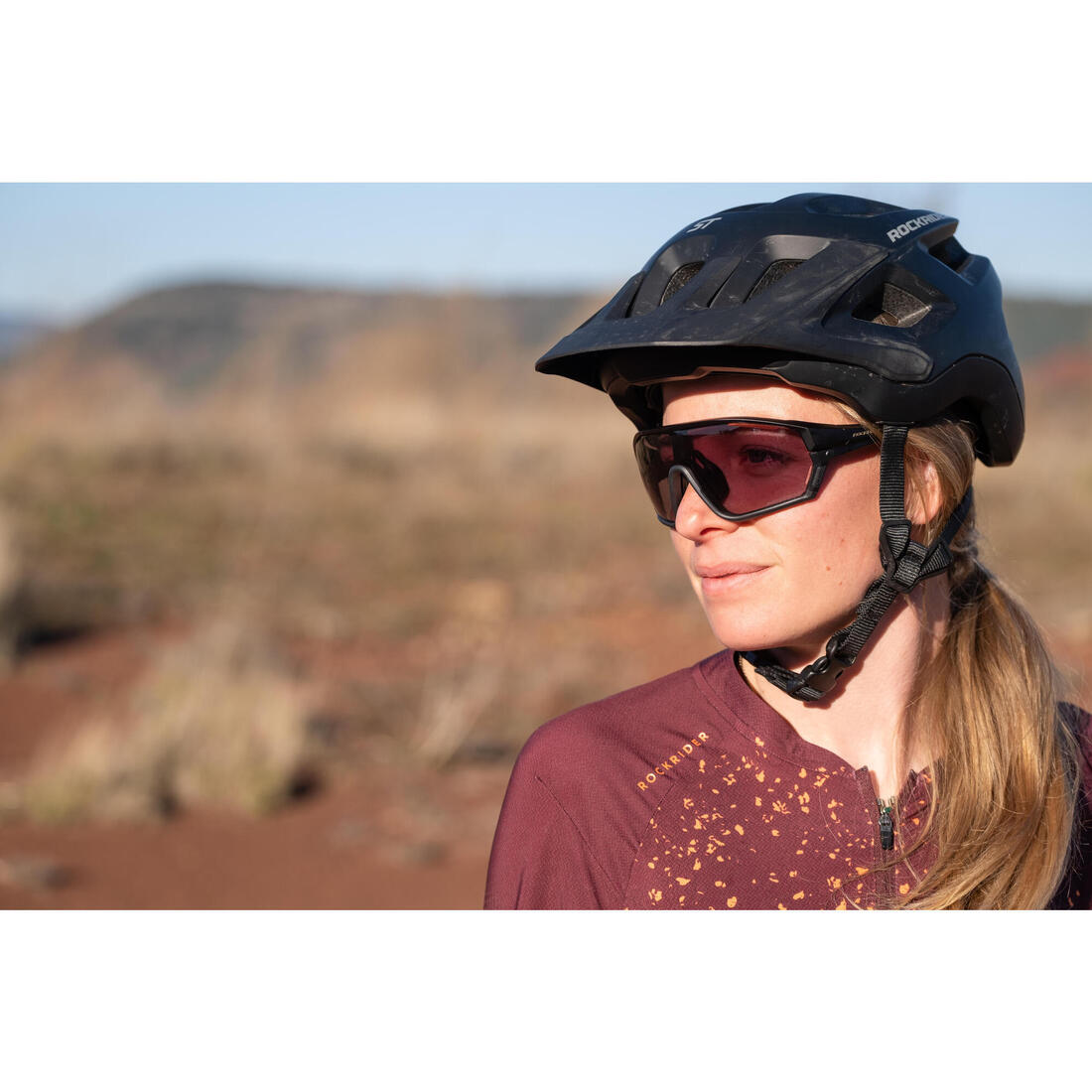 MAILLOT MANCHES COURTES VTT ST 500 FEMME