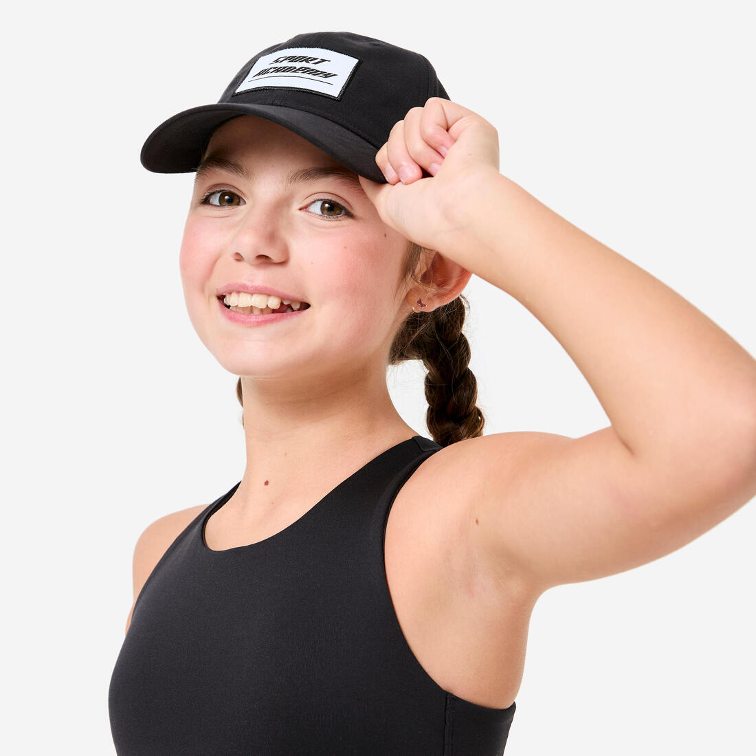 Casquette enfant respirante réglable mixte