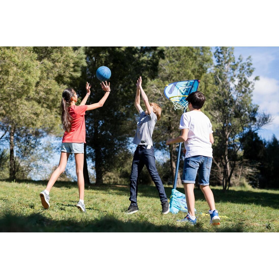 Panier de basket sur pied nomade réglable de 1m à 1,80m - HOOP 500 Easy NBA