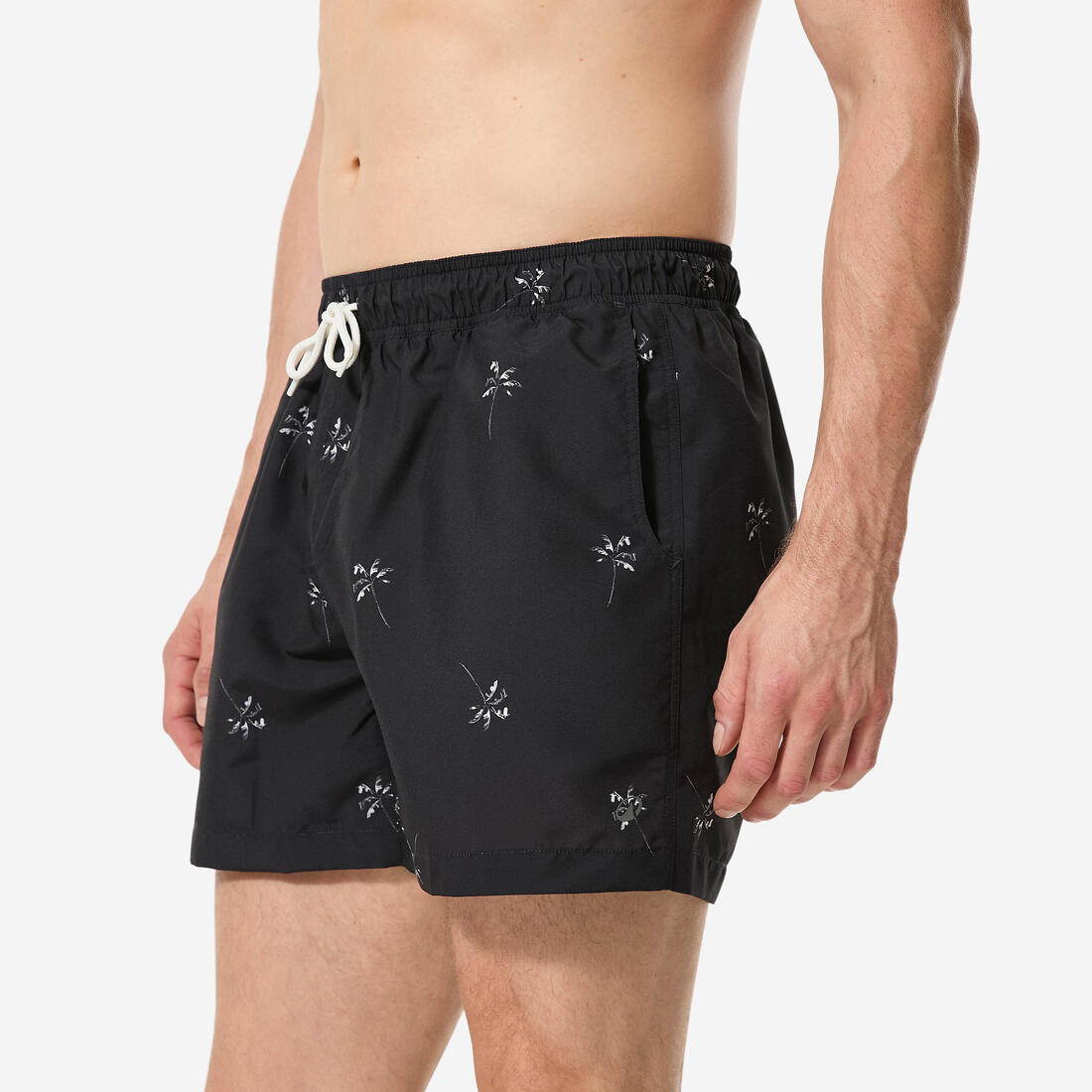 Boardshort surf short de bain court 15" homme, 100 Palmito