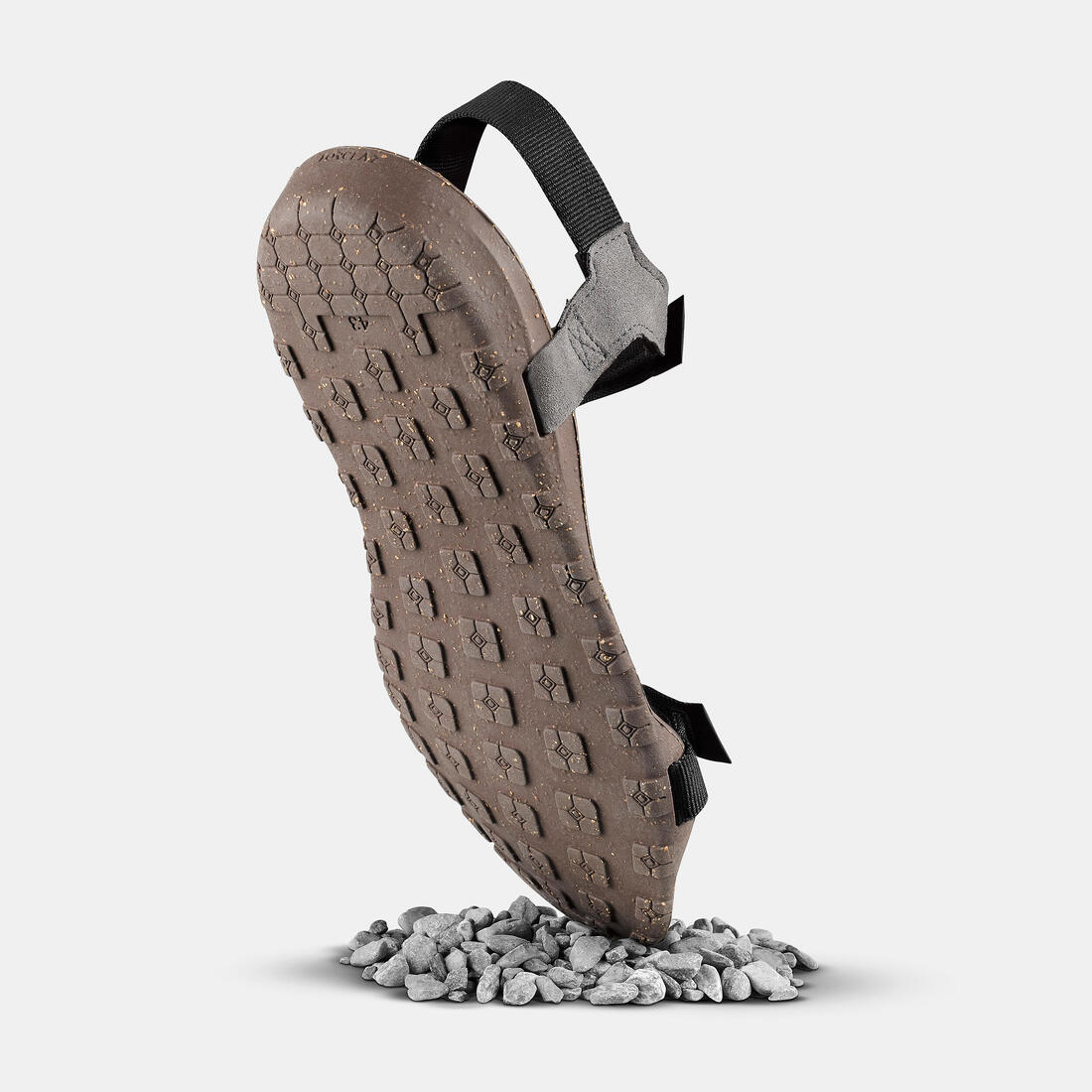 Sandales de bivouac - hydrophobe - semelle caoutchouc - MT500
