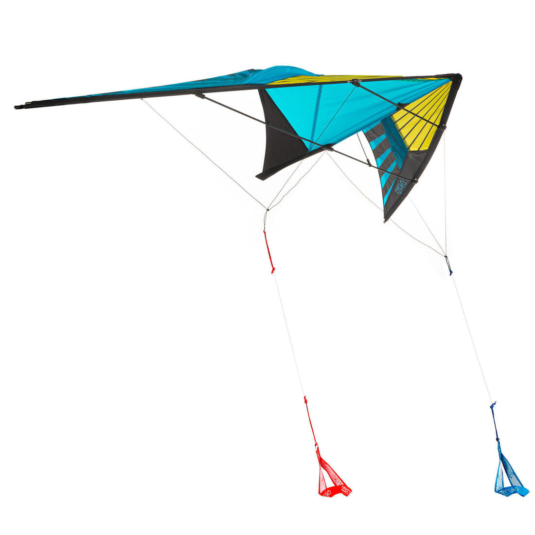 Cerf-volant pilotable polyvalent hybride carbone/fibre de verre, FYF 500