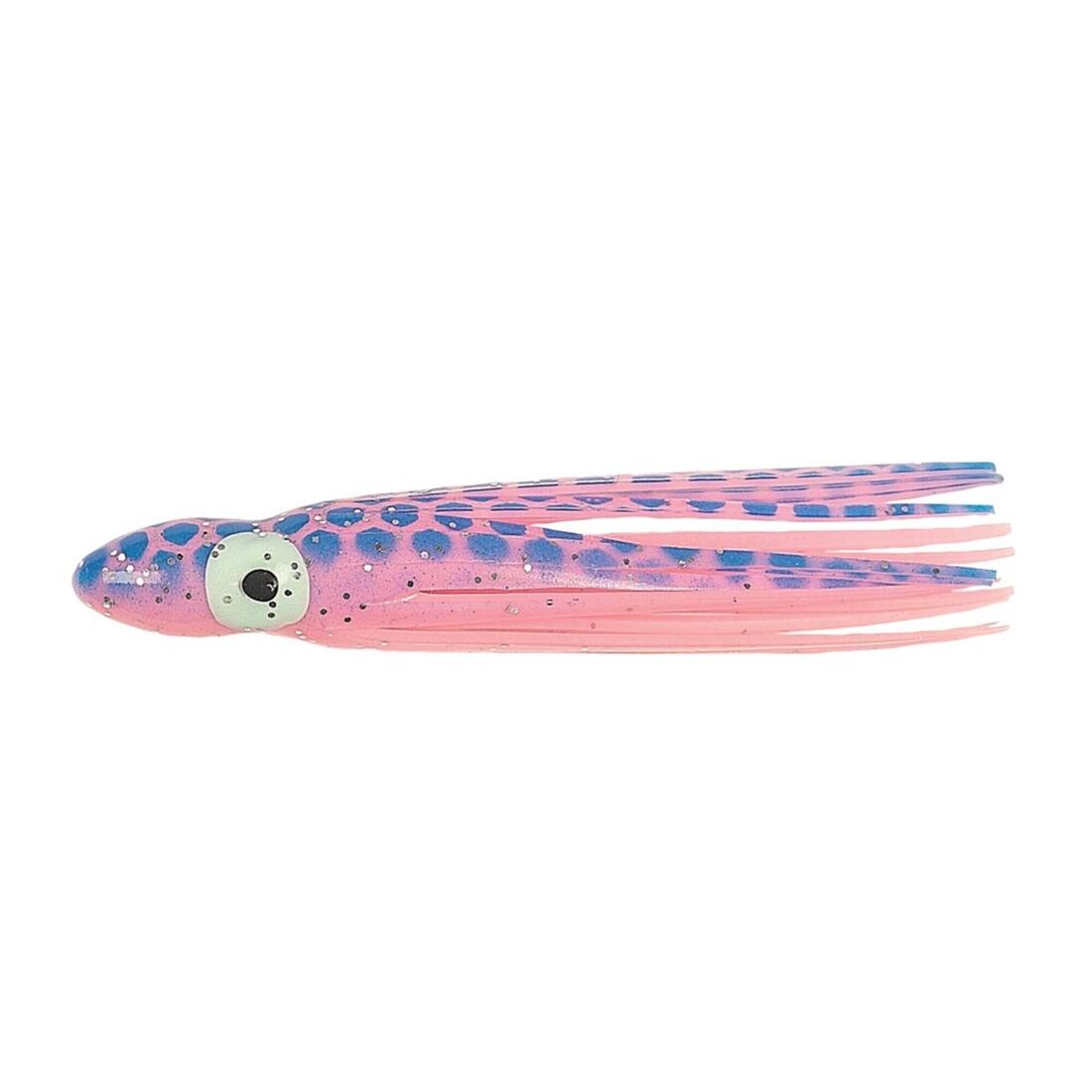 OCTOPUS 6CM x5 ECAILLE BLEU VIOLET ROSE FLASHMER