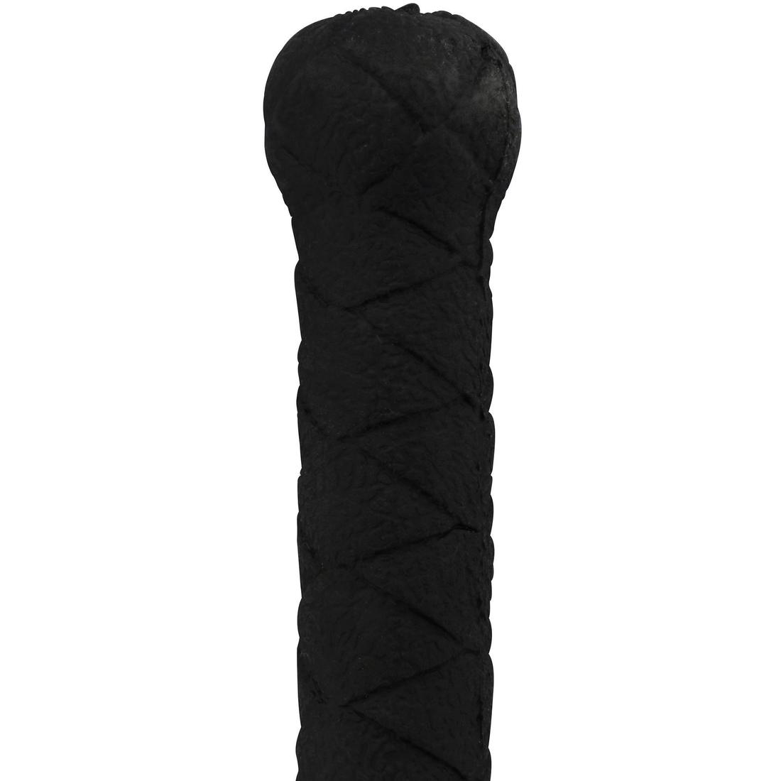 Stick de dressage basique équitation 110 cm noir