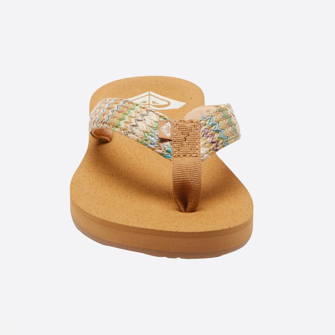 Tongs Femme - Porto beige raffia