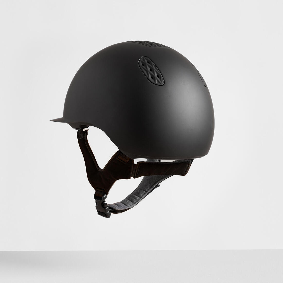 Casque équitation adulte et enfant - 520 noir mat