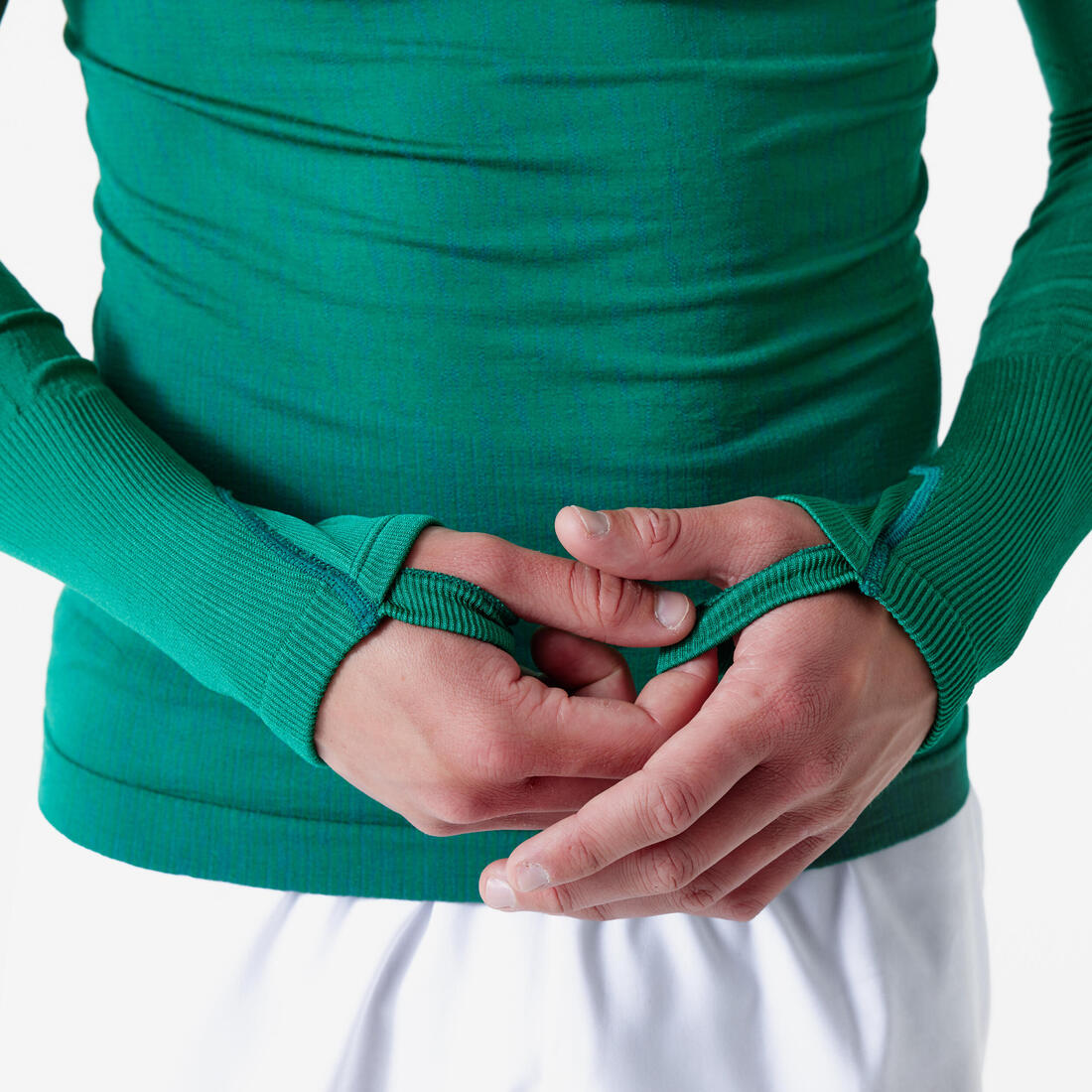Sous-maillot de foot thermique sans-couture manches longues, Keepdry
