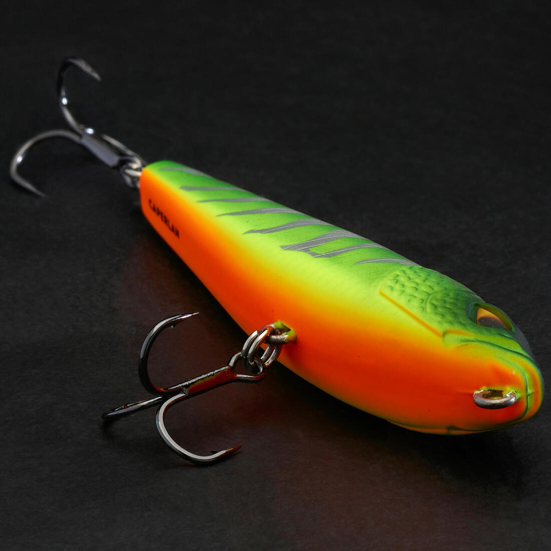 Poisson nageur stickbait Wxm STK 70F Black bass
