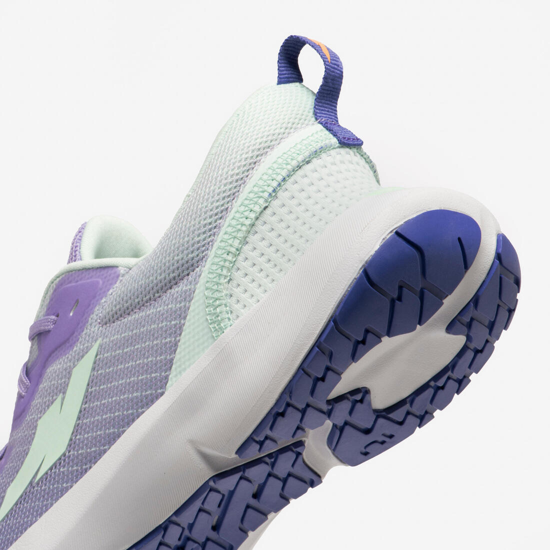 Chaussures de running drop 0 Enfant - KIPRUN KN500 vertes jaunes noires