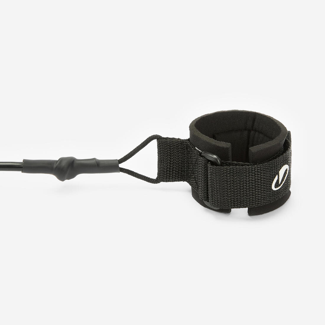 LEASH BODYBOARD 100 poignet noir débutant