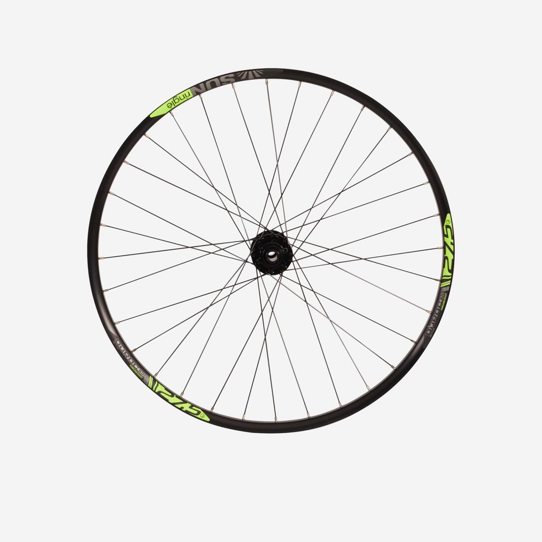 ROUE VTT AVANT 27,5" DOUBLE PAROI DISQUE BOOST 15x110 SUNRINGLE DUROC 30 _ TR
