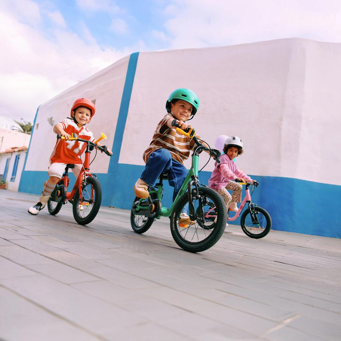 VELO ENFANT 2EN1 DRAISIENNE 3-5 ANS 14 pouces - DISCOVER 500