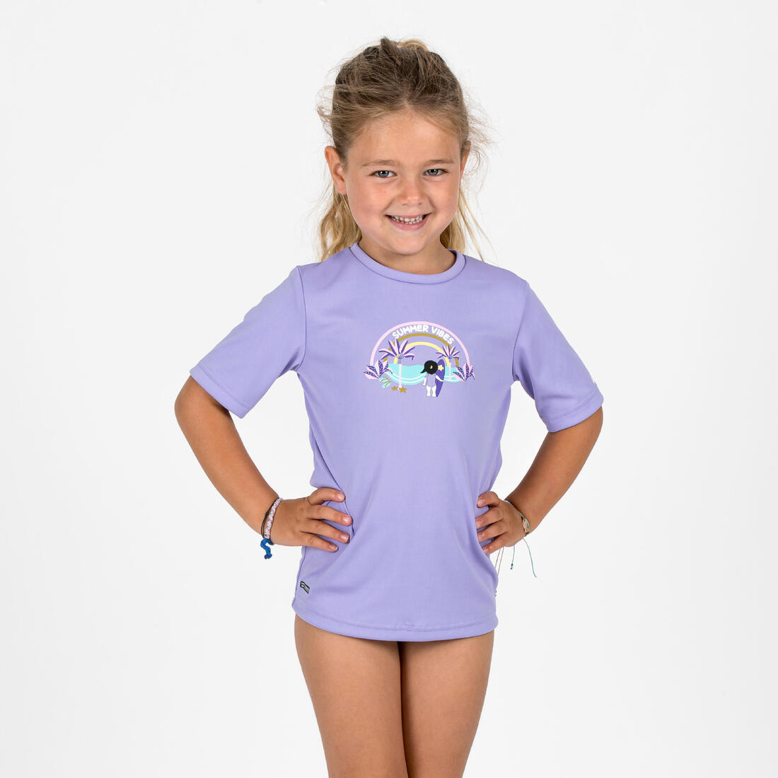 Water tee shirt anti uv surf enfant imprimé