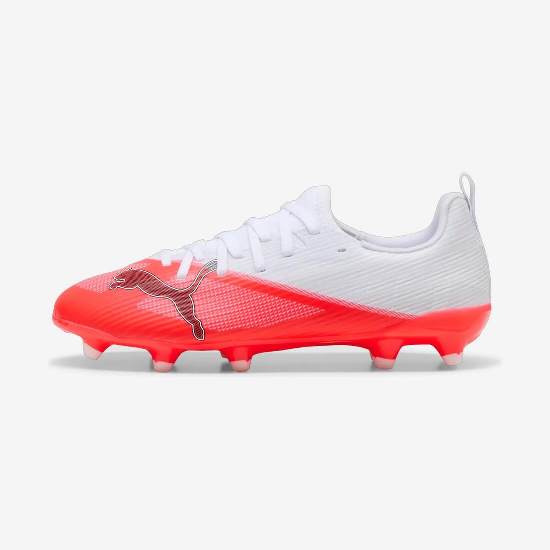 PUMA Ultra 7 Match FG/AG Chaussure Enfant Rouge