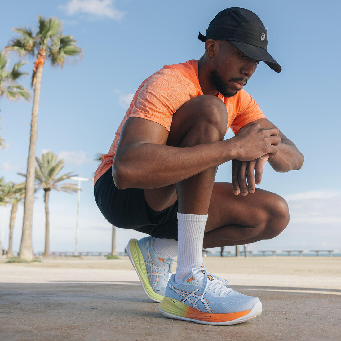 Chaussures de running Homme, Asics Gel Stratus 5 gris et
