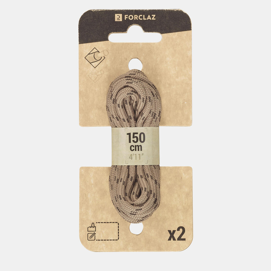 Lacets ronds pour chaussures de Randonnée