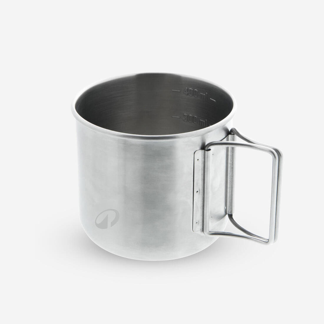 Tasse 500 acier inox 0,4L, pour la randonnée et le camping.