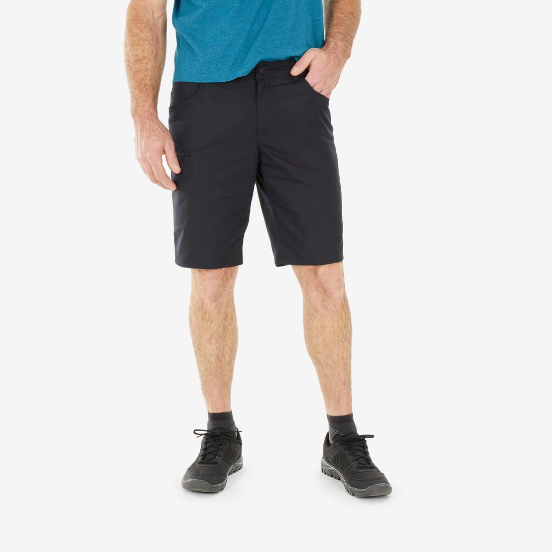 Short de randonnée homme, NH500 Regular