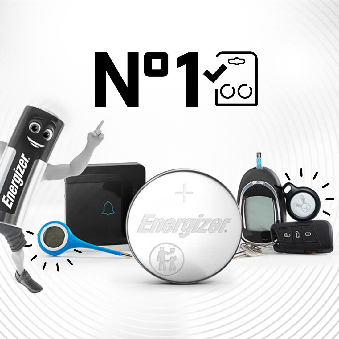 Piles CR2032 x2