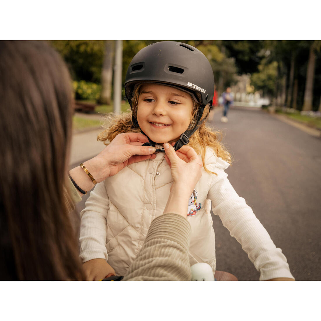Casque velo enfant bol 47-59 cm, move 100 noir