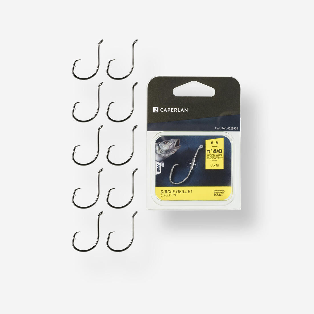 Hameçon a oeillet  HOOK CIRCLE EYE pêche en mer