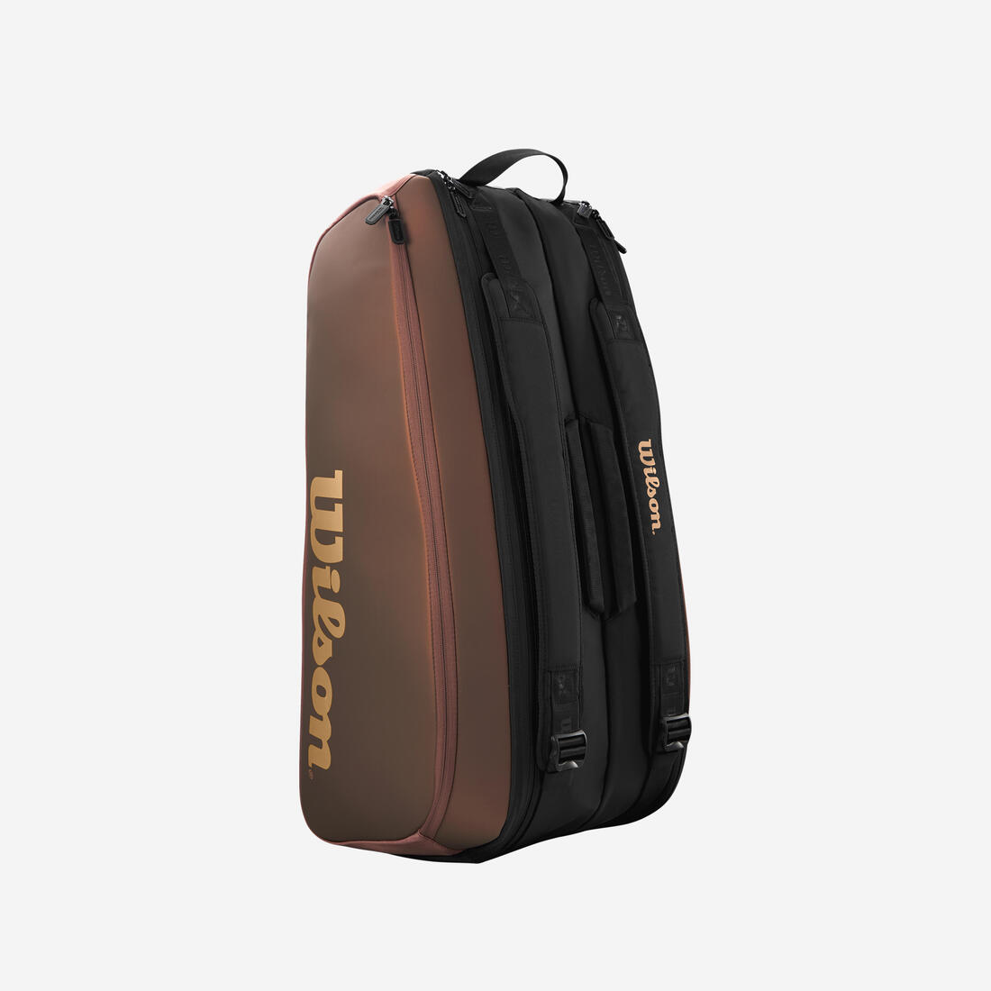 Sac de tennis thermobag Wilson super tour pro staff 9r marron noir
