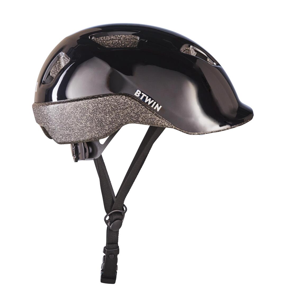 Casque velo enfant 100 noir