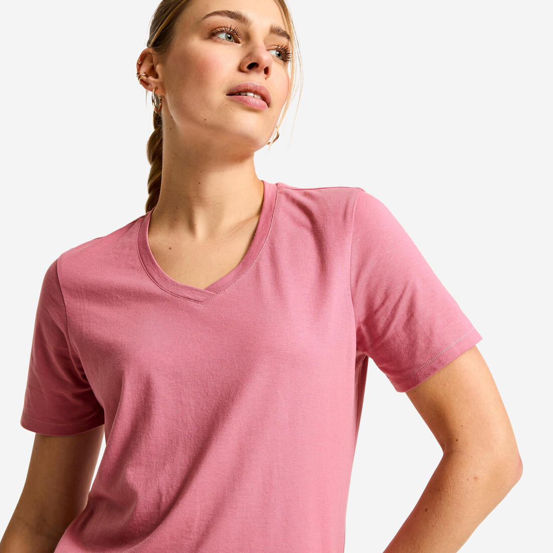 TEE SHIRT COOLMAX FEMME COL V