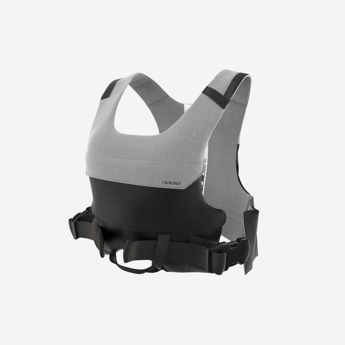 Gilet d'aide à la flottabilité ba 50 newtons voile club – gris comète