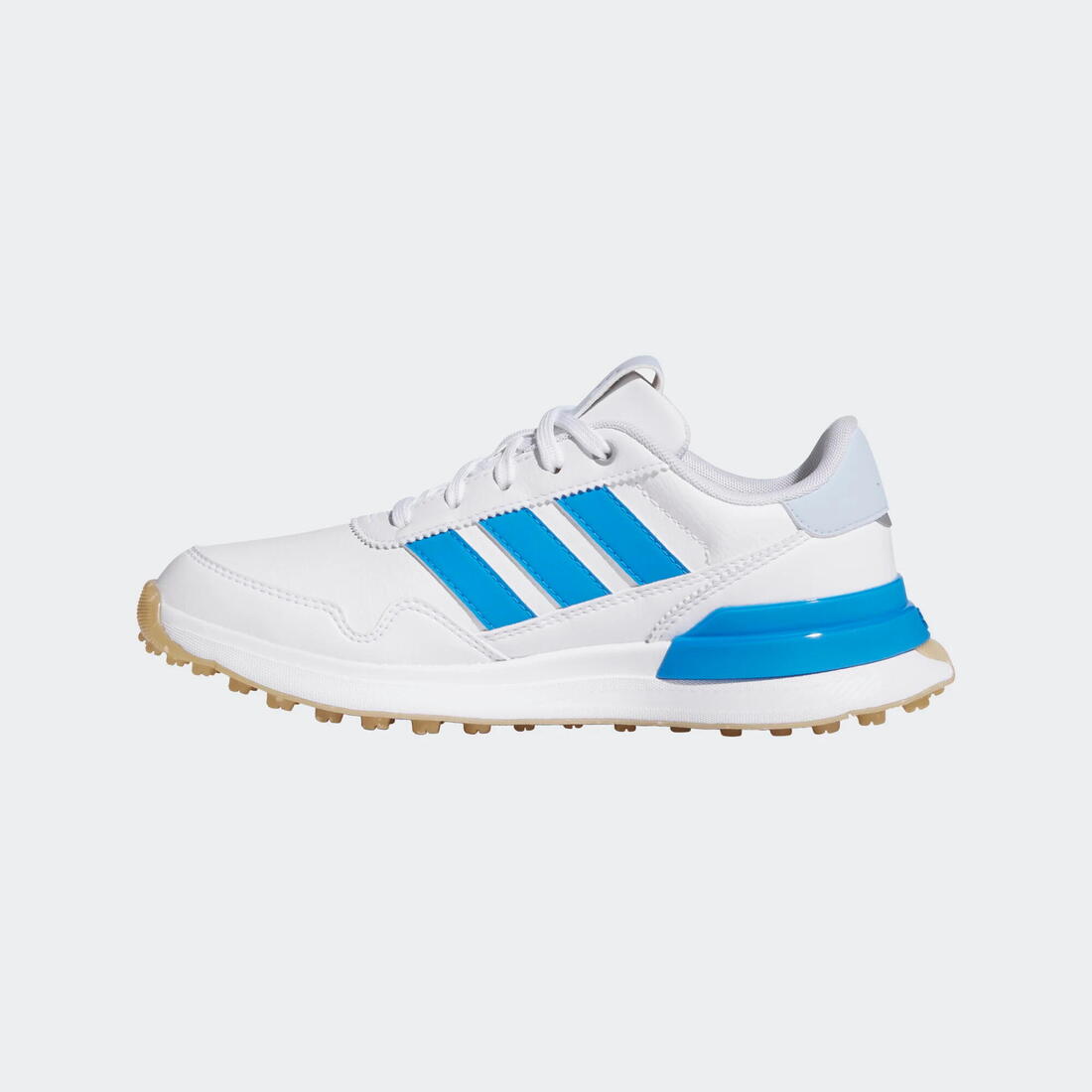 Chaussures de golf imperméables enfant, S2G blanc et bleu