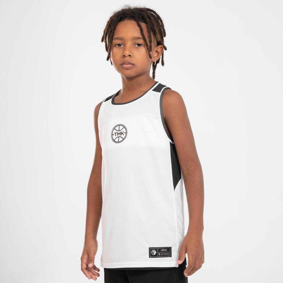Maillot de Basketball sans manche reversible enfant - T500R JR