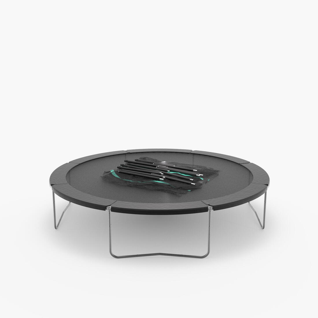 Trampoline 420 avec filet de protection - montage sans outil