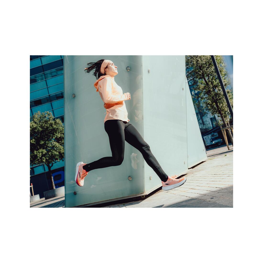 Legging running & trail femme - kiprun run 900 light noir