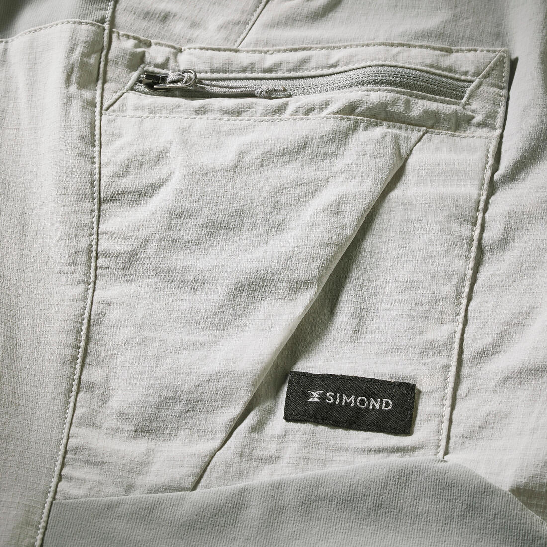 Pantalon résistant de trek montagne - MT500 beige - Femme v2