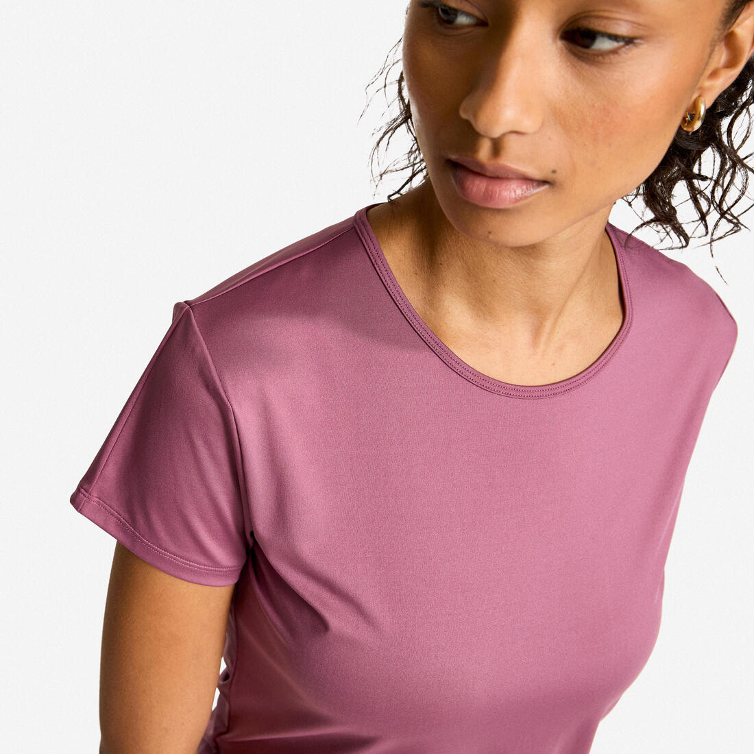 T-shirt manches courtes fitness cardio femme