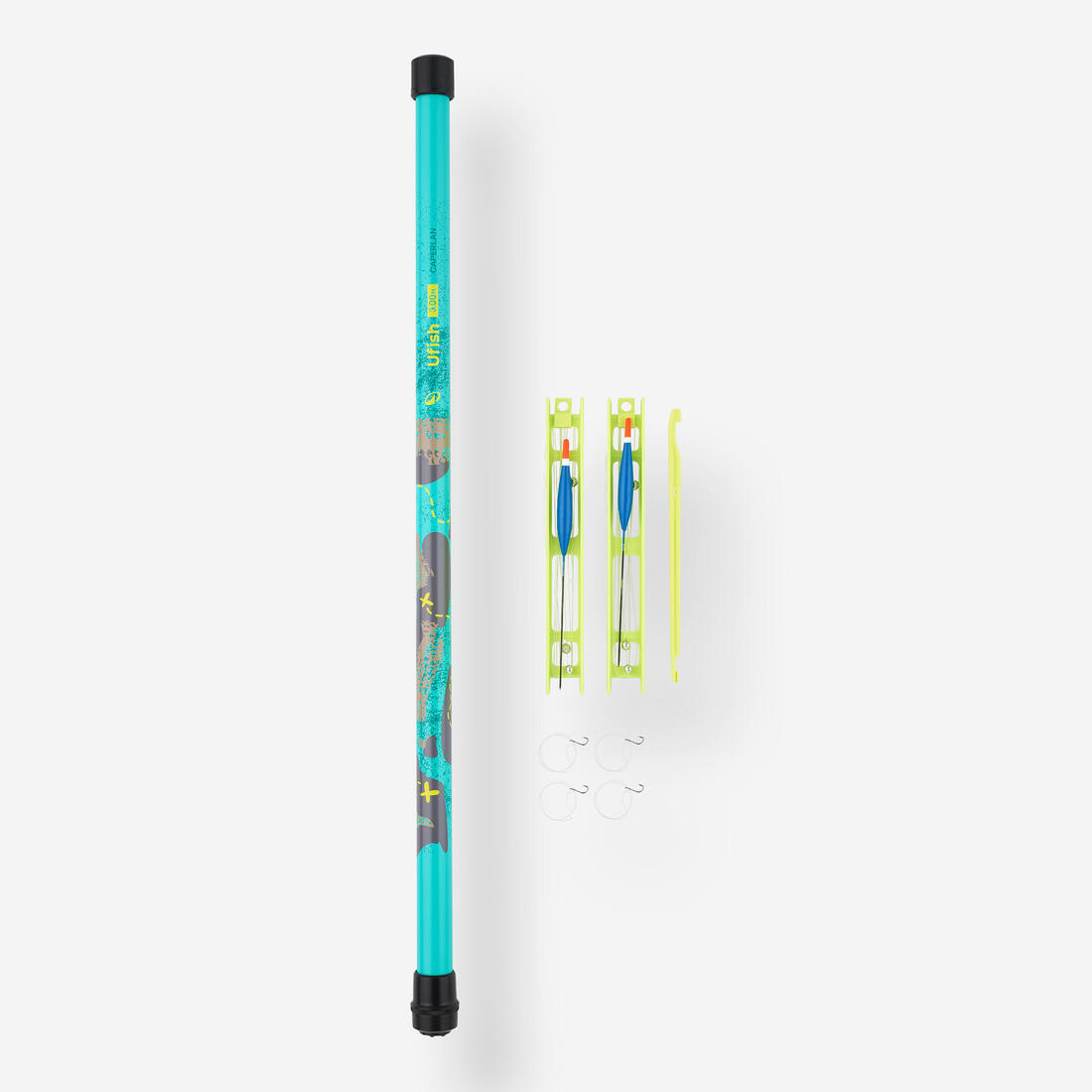 Kit découverte peche au coup canne télescopique Ufish compact 3m
