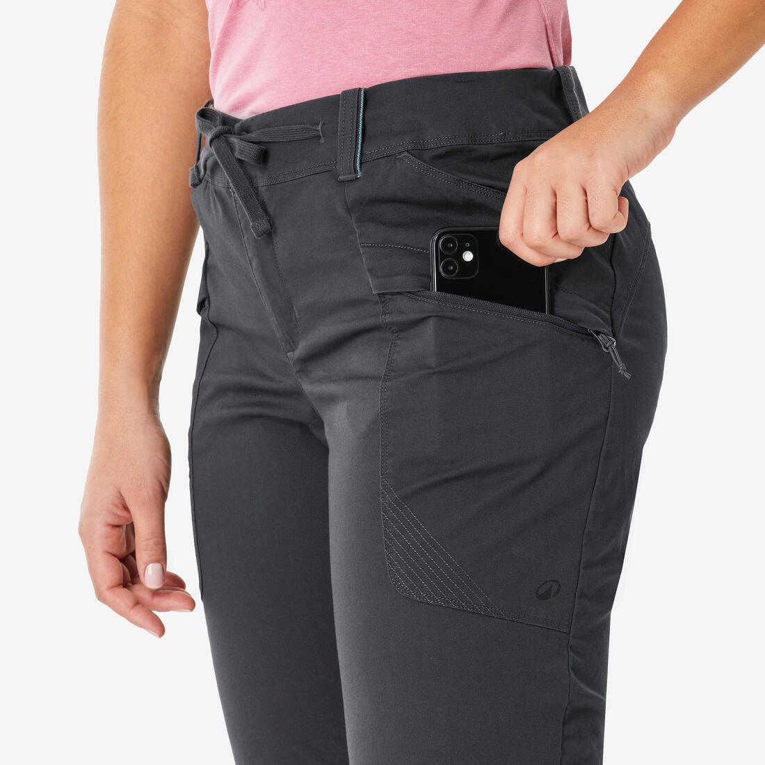 Pantalon de randonnée femme, NH500 Regular