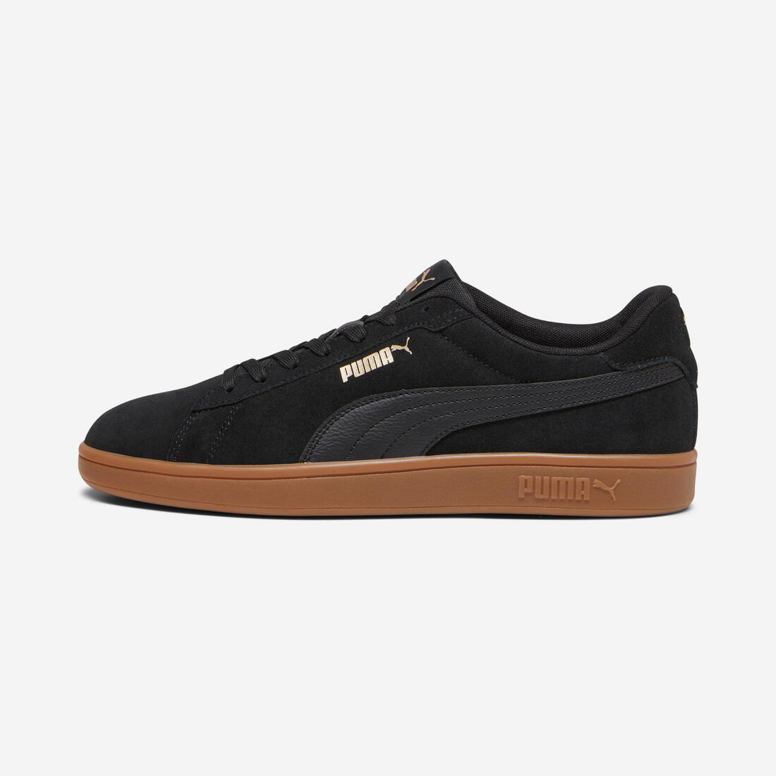Baskets Homme, Puma Smash en suede, noir
