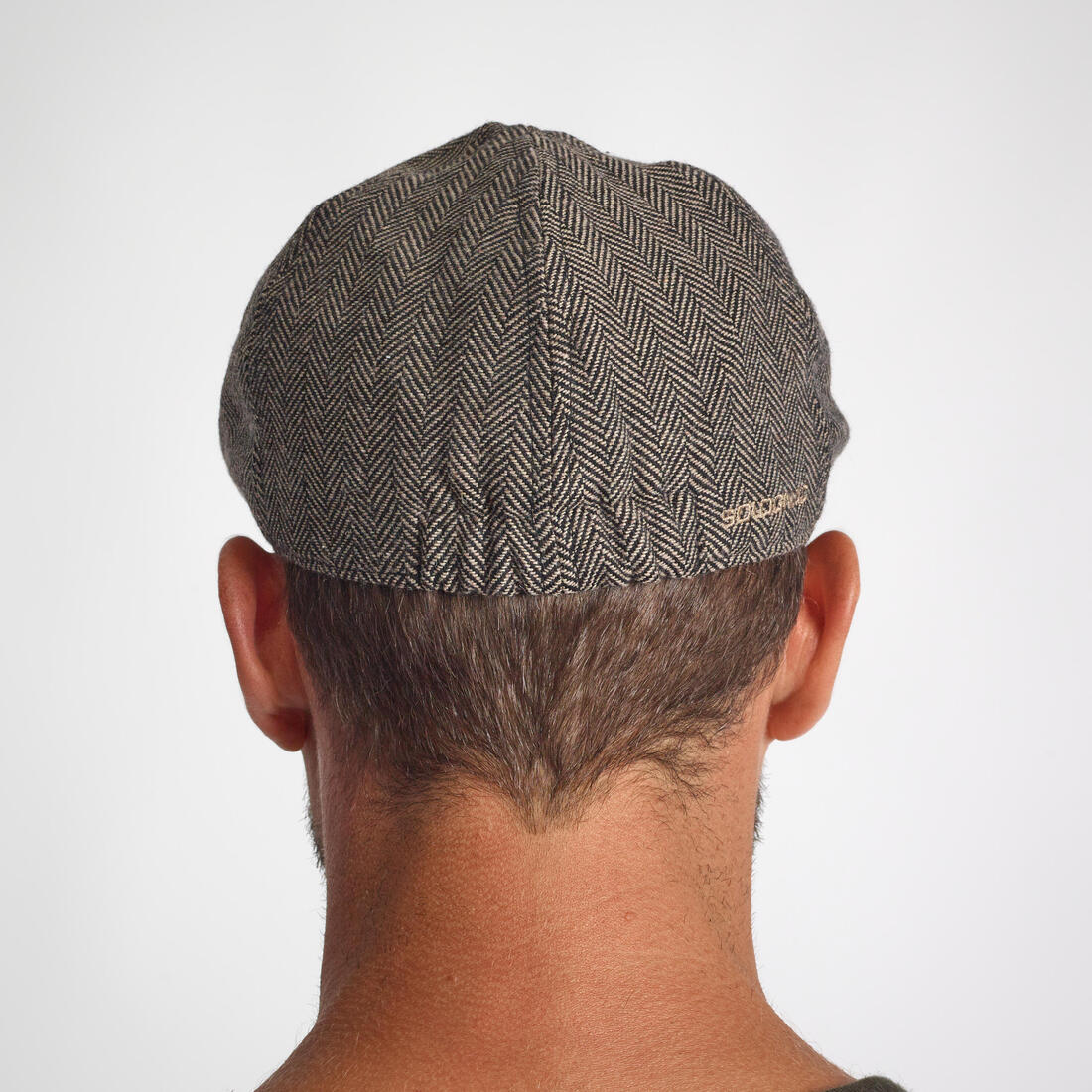 Casquette chasse déperlant tweed plate