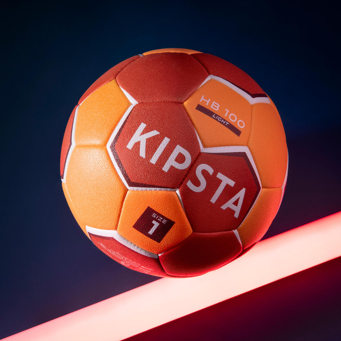 Ballon de handball taille 1 - hb100 light orange