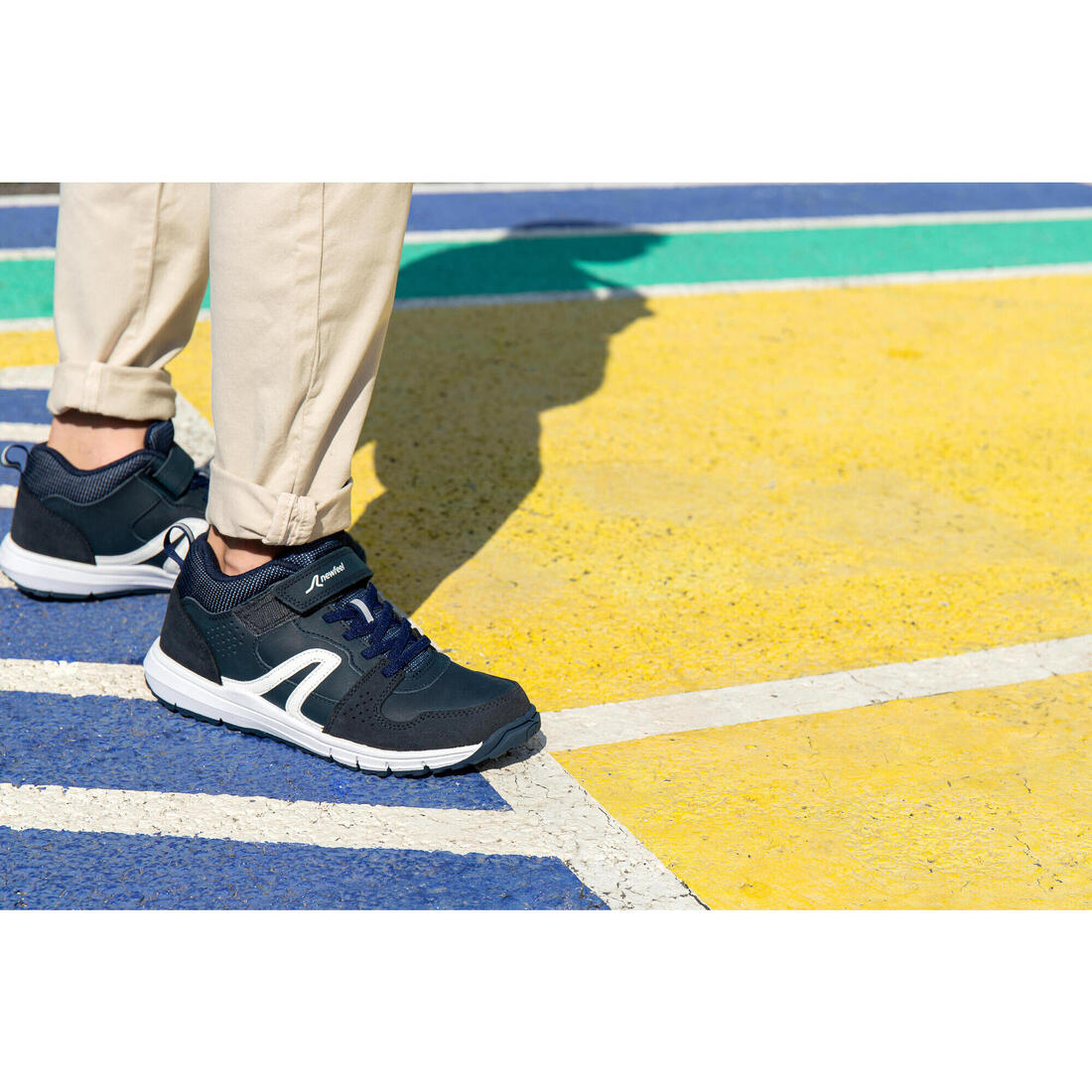 Chaussures en cuir à scratch enfant - PROTECT 560