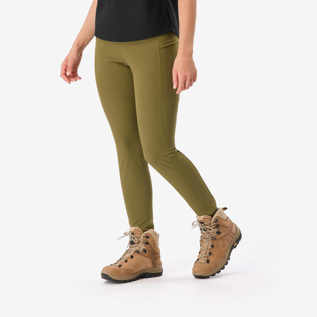 Legging de trekking résistant femme, MT500