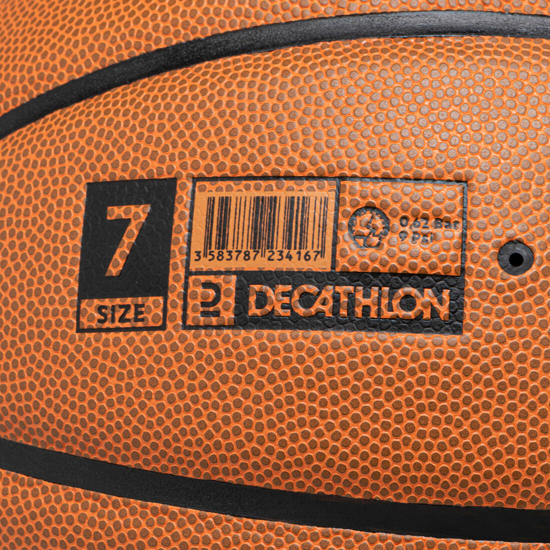 Ballon de basketball FIBA taille 7 - GRIP PRO BT900X marron