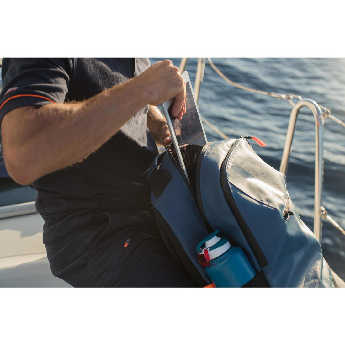 Sac à dos déperlant 25 litres Navy