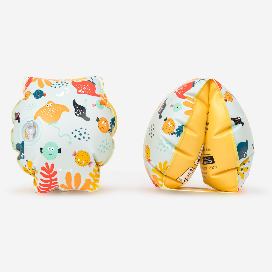 Brassards de piscine enfants rose imprimé "fleurs " 11-30 kg