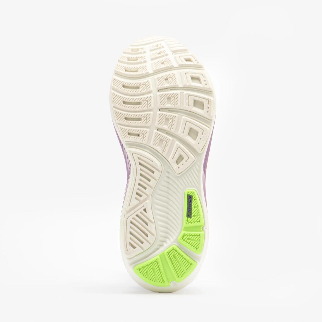 Chaussure de running femme Brooks Ghost 18 blanc violet